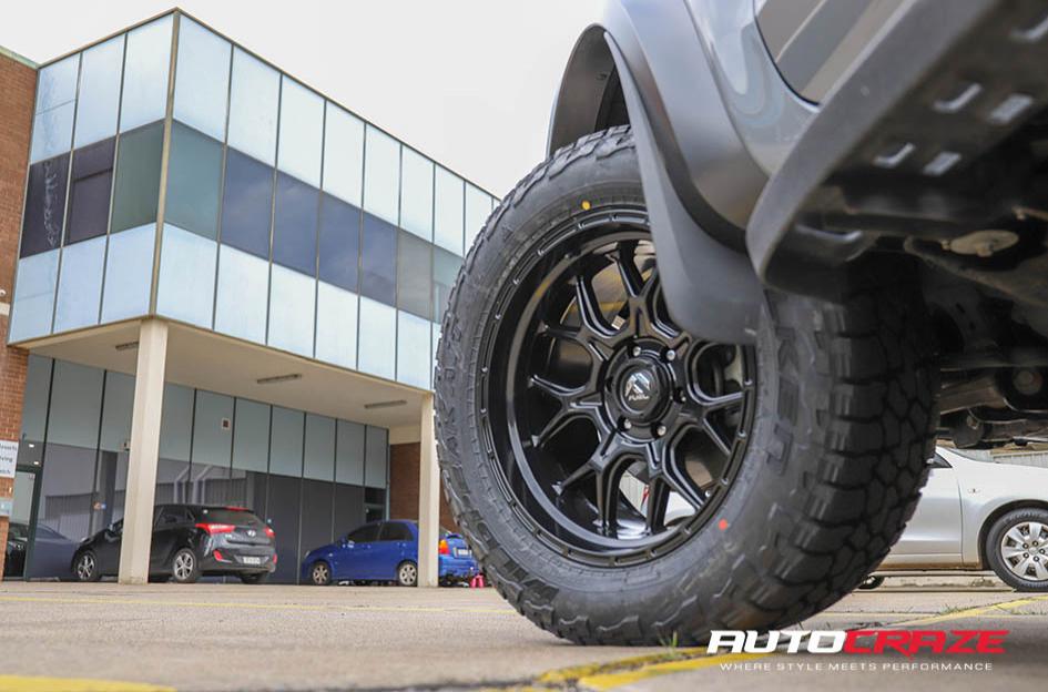 FORD RANGER RAPTOR TECH MATTE BLACK